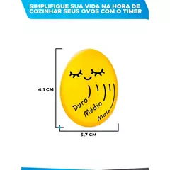 Temporizador Ovo Cozido Tiver Ovo Ponto Certo Cozimento Clink Para Cozinhar ovo Para Cozinha - comprar online