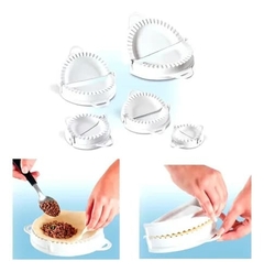 Kit 5 Tamanhos Forma Modeladora Pastel Risole Fogassa na internet