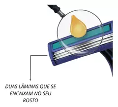 Aparelhos De Barbear 2 Lâminas Com Fita Lubrificante - Rubino Atacadista 