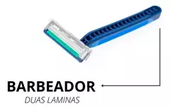 Aparelhos De Barbear 2 Lâminas Com Fita Lubrificante