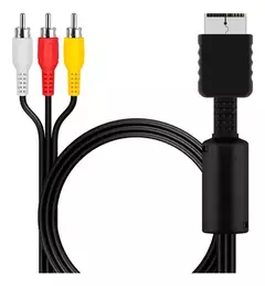 Cabo Av Vídeo Audio Rca para Playstation Ps1 Ps2 Ps3 - comprar online