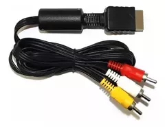 Cabo Av Vídeo Audio Rca para Playstation Ps1 Ps2 Ps3