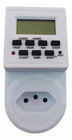 Timer Digital Bivolt 10a - Controle De Energia Inteligente - loja online