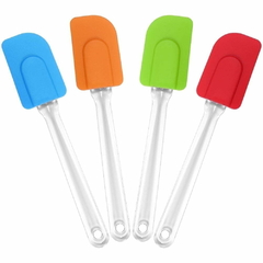 Espátulas de Silicone Resistente ao Calor Raspador de Borracha - Laranjado - comprar online