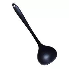 Concha de Nylon Resistente Cor Preta 22 cm - comprar online