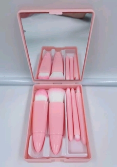 Kit de Pincéis com Espelho Portátil - comprar online