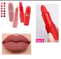 Batom Matte Velvet Pink21 - Zelo Makeup Store