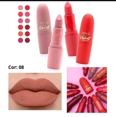 Batom Matte Velvet Pink21 - Zelo Makeup Store