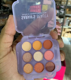 Paleta Sarah's Beauty Bright Eyes - Zelo Makeup Store
