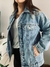 Campera de jeans con tachas