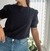 remera mangas con volados
