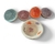 Juego de Cuencos - Naranja, Rosa, Turquesa, Violeta