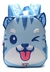 Mochila de espalada Skora kids | Cat Blue 3D