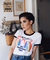 camiseta feminina ringer caleidoscopio