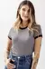 kit 3 camisetas feminina ringer