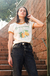 camiseta feminina ringer limão citrus