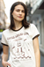 camiseta feminina ringer coffee