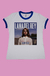 camiseta feminina ringer lana del rey
