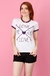 camiseta feminina ringer love me do beatles
