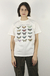camiseta tshirt unissex cor off-white estampa borboletas