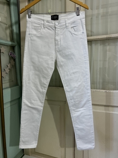 Jean Maria Cher blanco 26/28 - comprar online