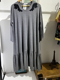 Vestido Millie talle Unico gris