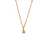 Collar mini inicial globo