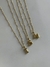 COLLAR INICIAL BOLITAS - comprar en línea