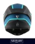 Casco Integral Vértigo Sonic Trigger con alerón y visor fume - El rey del casco