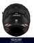 Casco para moto integral Axxis con doble visor Panther SV Solid negro mate - El rey del casco
