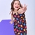 Vestido infantil menina estampa de Caju modelo alcinha - comprar online
