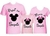 Camisa personalizada rosa - loja online