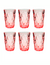 Jogo de Copos Diamond Ametista Ke Home 6 Peças 350ml
