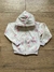 Campera Floreada con Capucha Frisada - comprar online