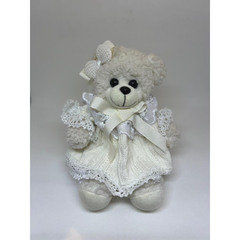 URSO BRANCO PELUCIA MENINA