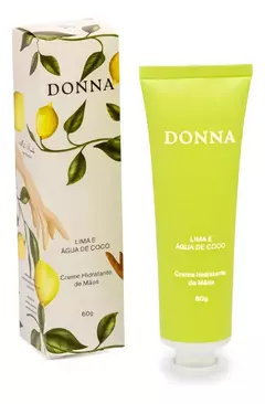 CREME DE MÃOS DONNA LIMA E AGUA DE COCO - MELS BRUSHES - 60G