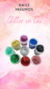 Glitter en gel