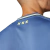 Detalhe da parte de trás da camisa Ajax Amsterdam II 24/25 Adidas Masculina na cor azul, mostrando três estrelas em destaque.