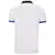 Camisa Atalanta II 22/23 Torcedor Masculina na cor branca, vista traseira com detalhes em azul e preto.