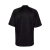 Camisa Santista CBJR 24/25 Torcedor Umbro Masculina na cor preta, vista de trás, com detalhes em listras.