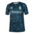 Camisa pré-jogo do Grêmio, modelo masculino, na cor azul, com detalhes em padrão gráfico e logotipo da Umbro.
