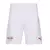Shorts brancos da Puma, modelo Red Bull Leipzig I 24/25, com logo da equipe e detalhes em vermelho.