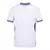 Camisa Inter de Milão II 24/25 na cor branca com detalhes em azul, vista traseira, modelo masculino da Nike.