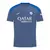 Camisa de treino azul da Inter de Milão, modelo 24/25, com logo da Nike e patrocinador Qatar Airways.