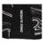 Detalhe da camisa Botafogo IV 24/25, preta com padrões em branco e a inscrição 'Sangue Alvinegro'.
