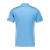 Camisa azul do goleiro do Real Madrid para a temporada 24/25, vista de trás.