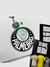 Caixa personalizada do time do Palmeiras com chaveiro exclusivo e cartões de agradecimento.