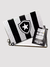 Caixa personalizada do time do Botafogo com chaveiro exclusivo e cartão de agradecimento.