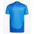 Camisa azul da Seleção da Itália, modelo I 24/25 para torcedores, com design simples e moderno, vista traseira.