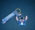 Llavero de Stitch Sonriendo